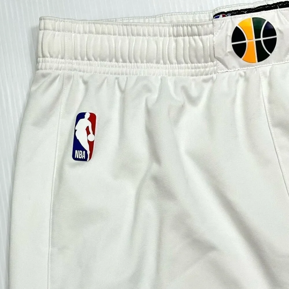 Utah Jazz Juwan Morgan #16 Basketball Shorts 2017-18 NBA Season 40+2 Game Worn